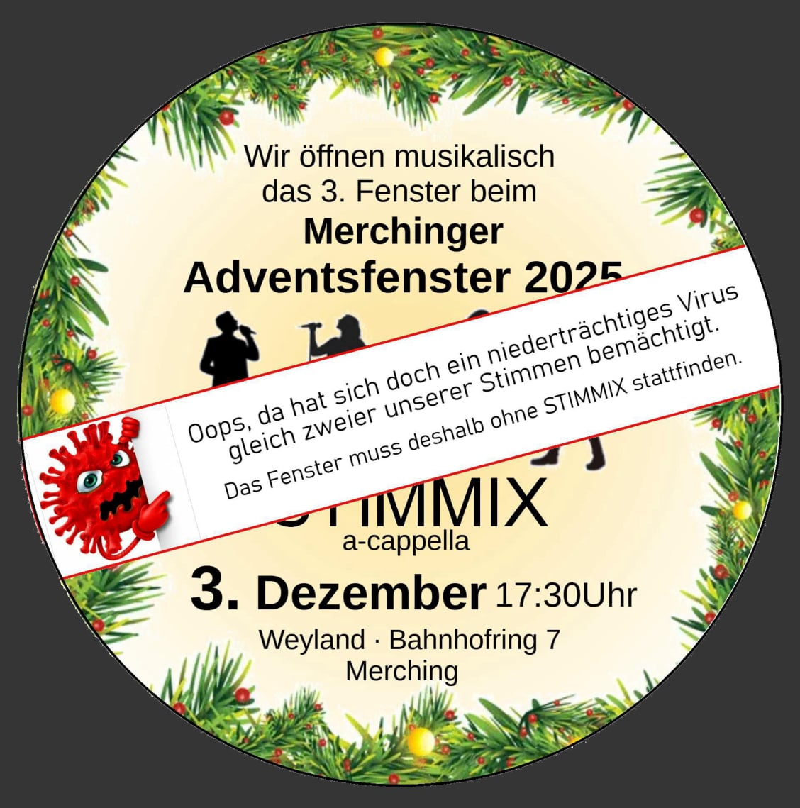 Advendsfenster Merching 2025