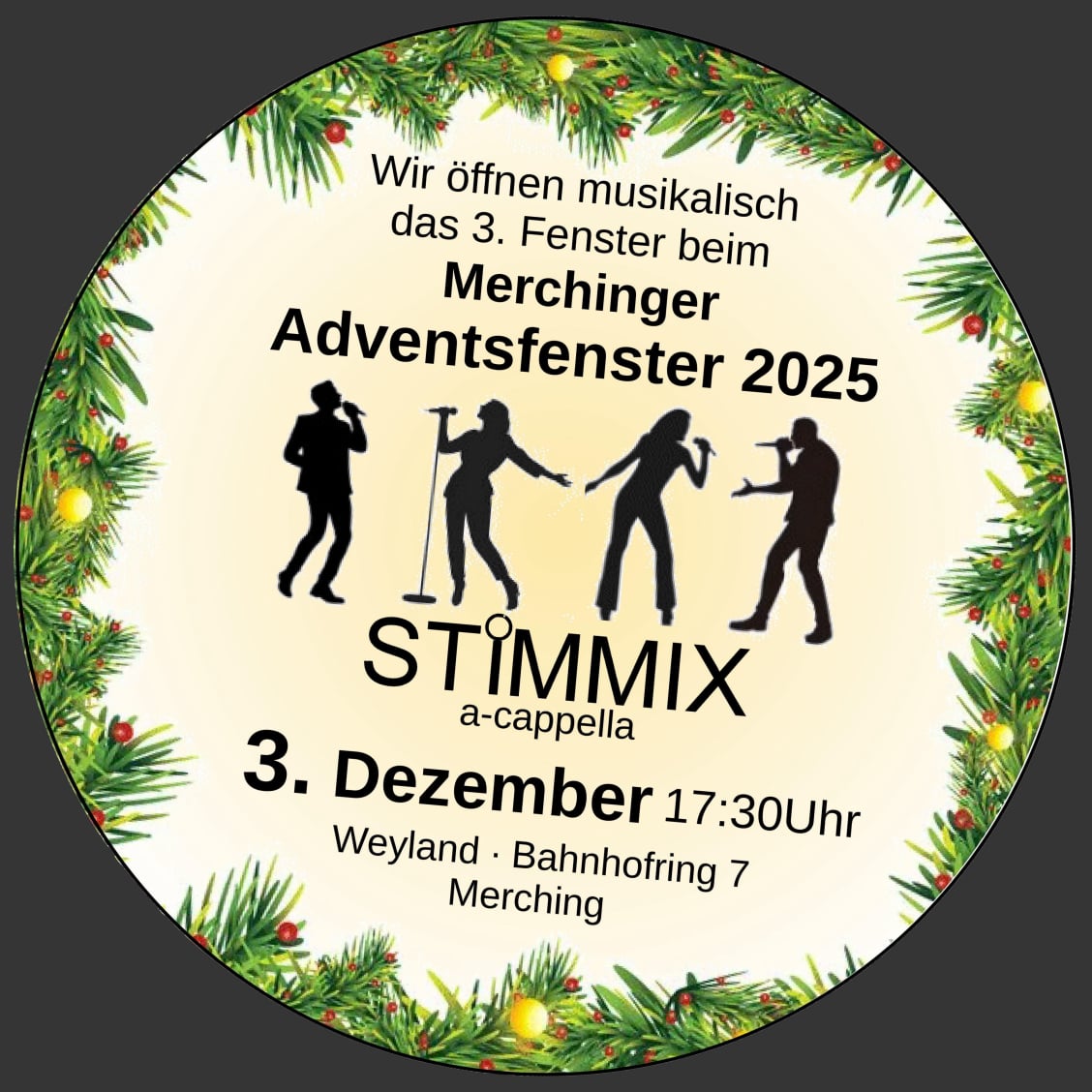 Advendsfenster Merching 2025